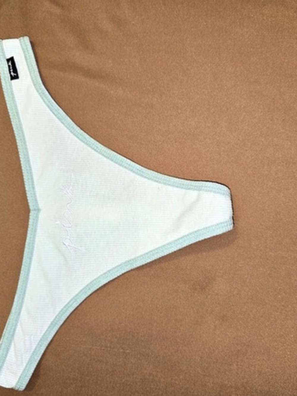 PINK Victoria's Secret PINK Ribbed V-String Thong Panty Ribbed V-String Thong